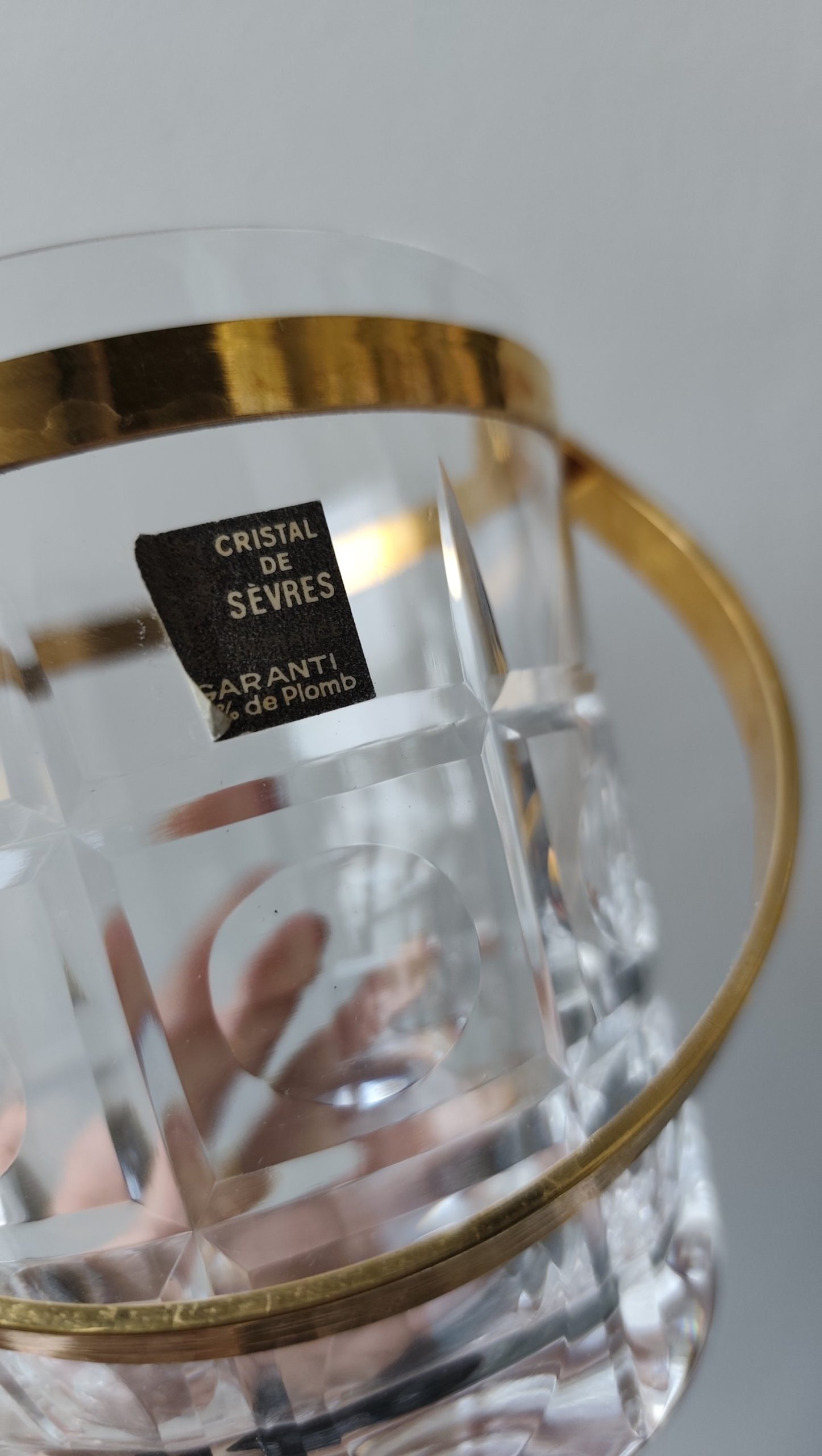 Seau à glaçons en cristal de Sèvres – Image 5