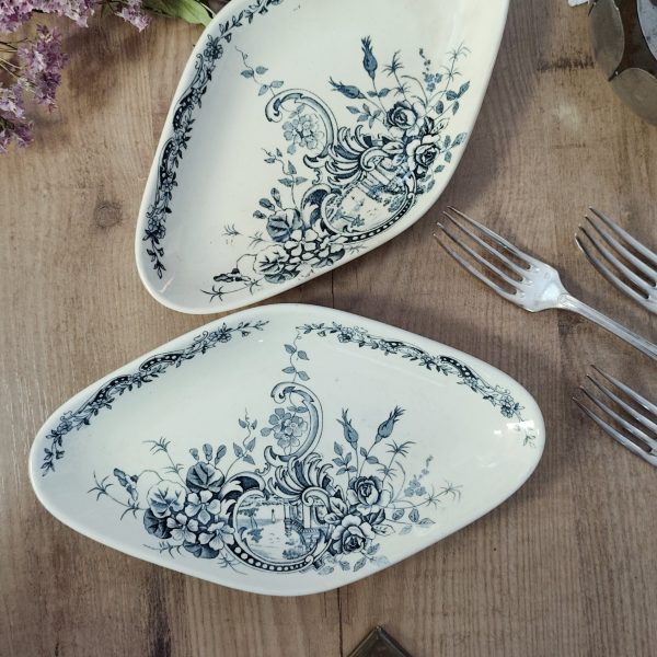 Paire de raviers Terre de fer Salins