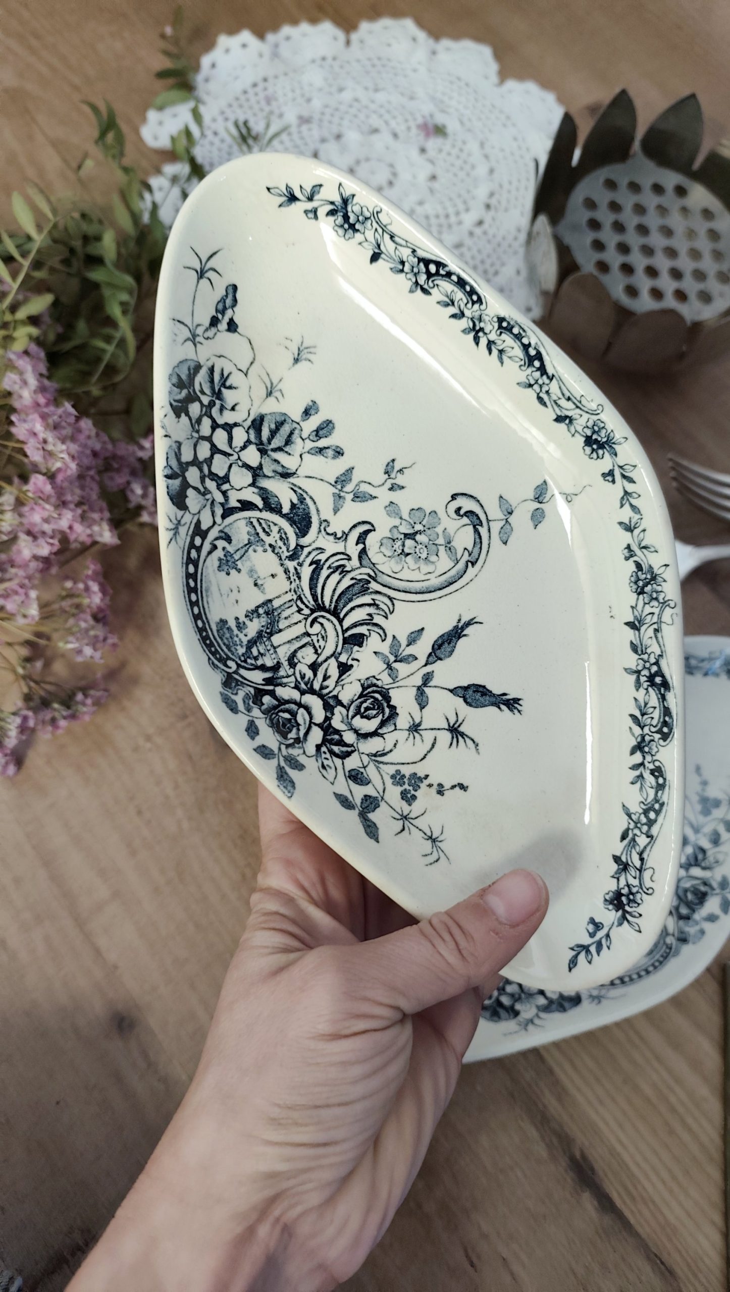 Paire de raviers Terre de fer Salins – Image 2