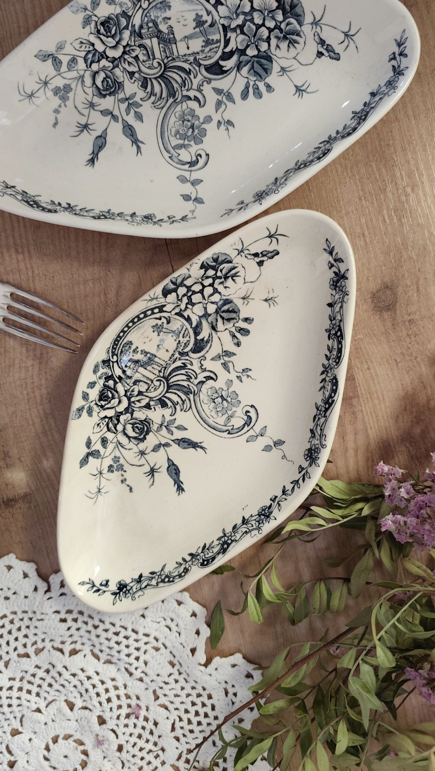 Paire de raviers Terre de fer Salins – Image 4