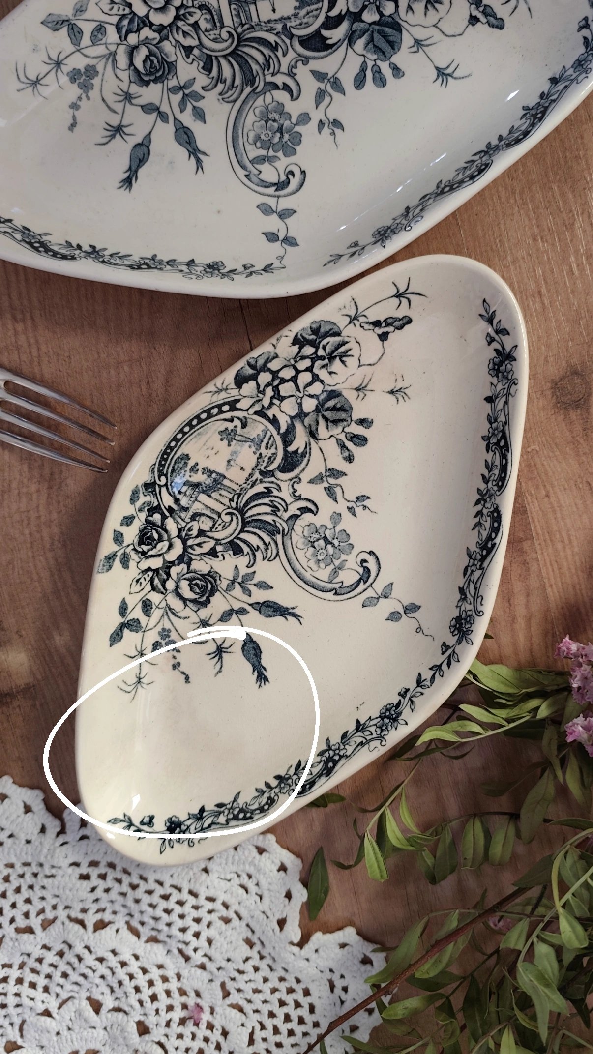 Paire de raviers Terre de fer Salins – Image 5