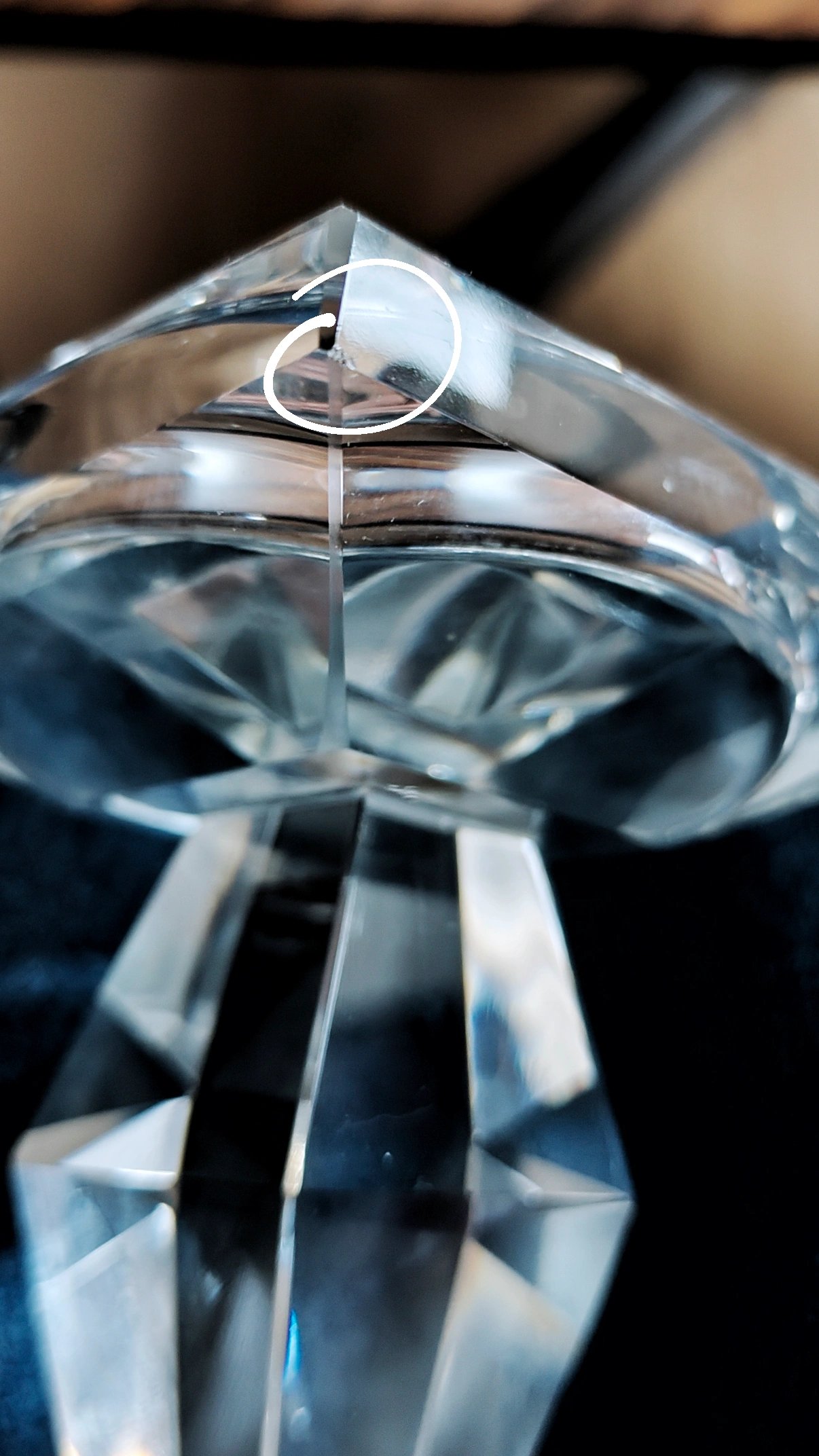 Grand bougeoir en cristal – Image 5