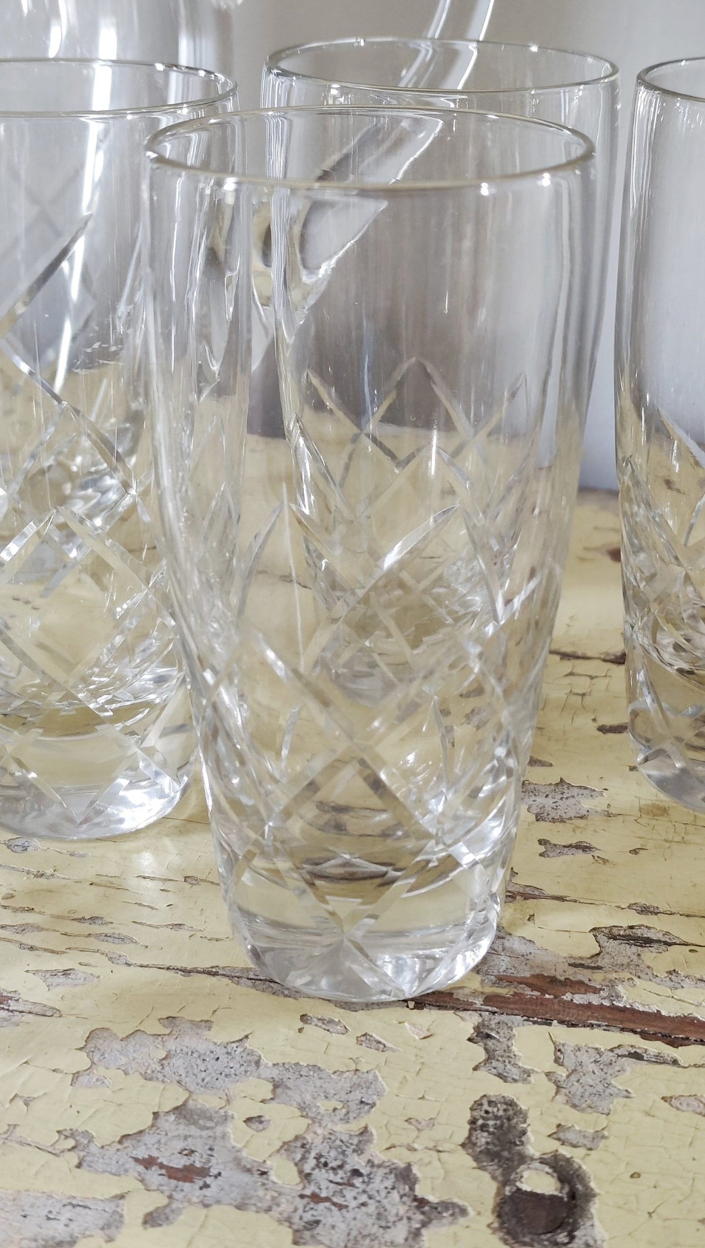 Service à eau/orangeade en cristal taillé – Image 2