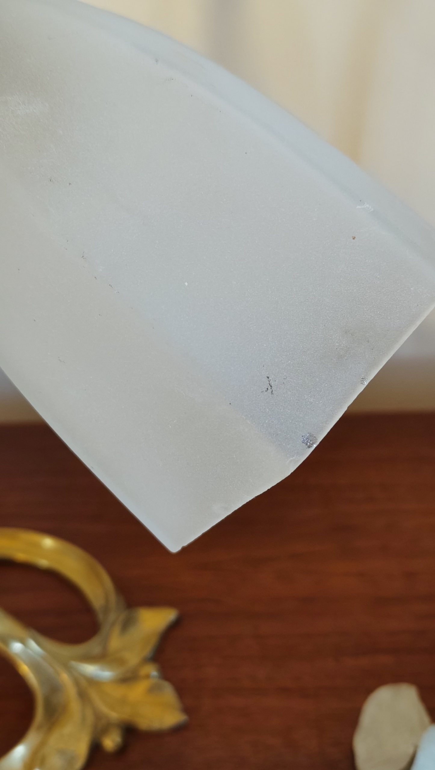 Lampe de table Art Nouveau + globe Art Déco – Image 8