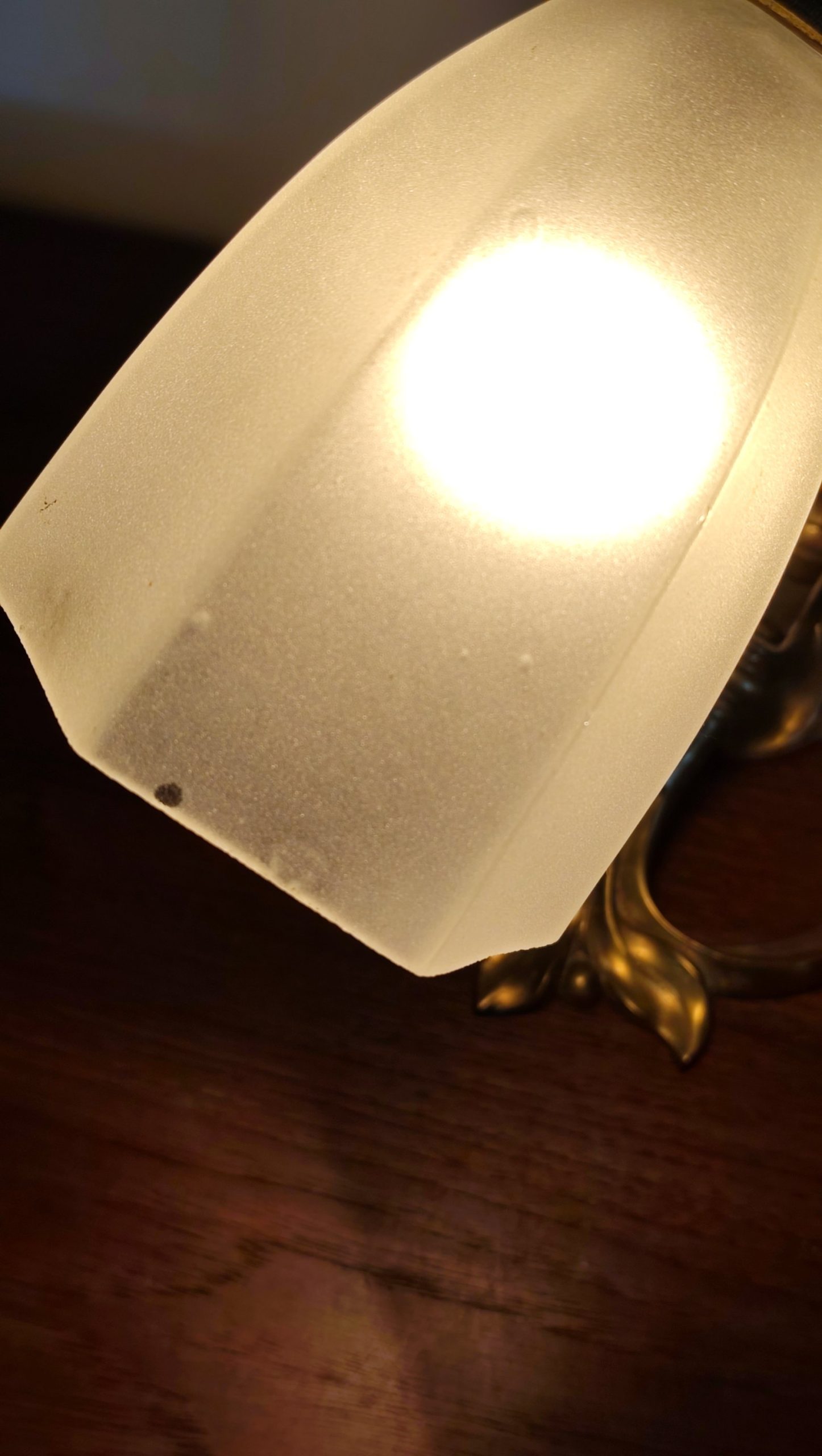 Lampe de table Art Nouveau + globe Art Déco – Image 11