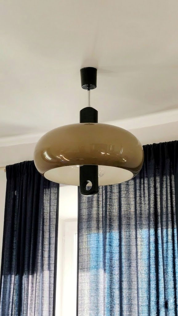 Suspension vintage spoutnik - années 70 – Image 4