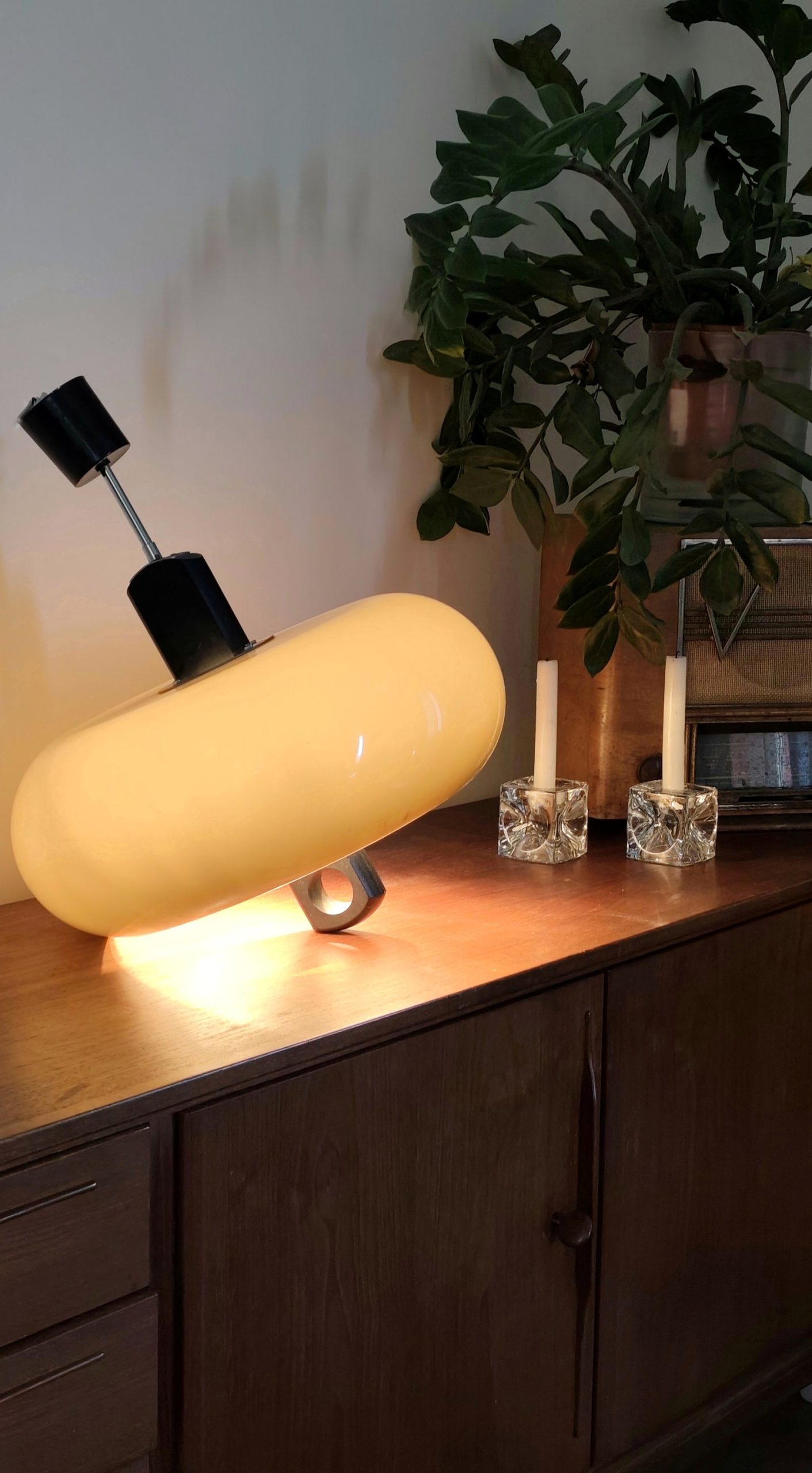 Suspension vintage spoutnik - années 70