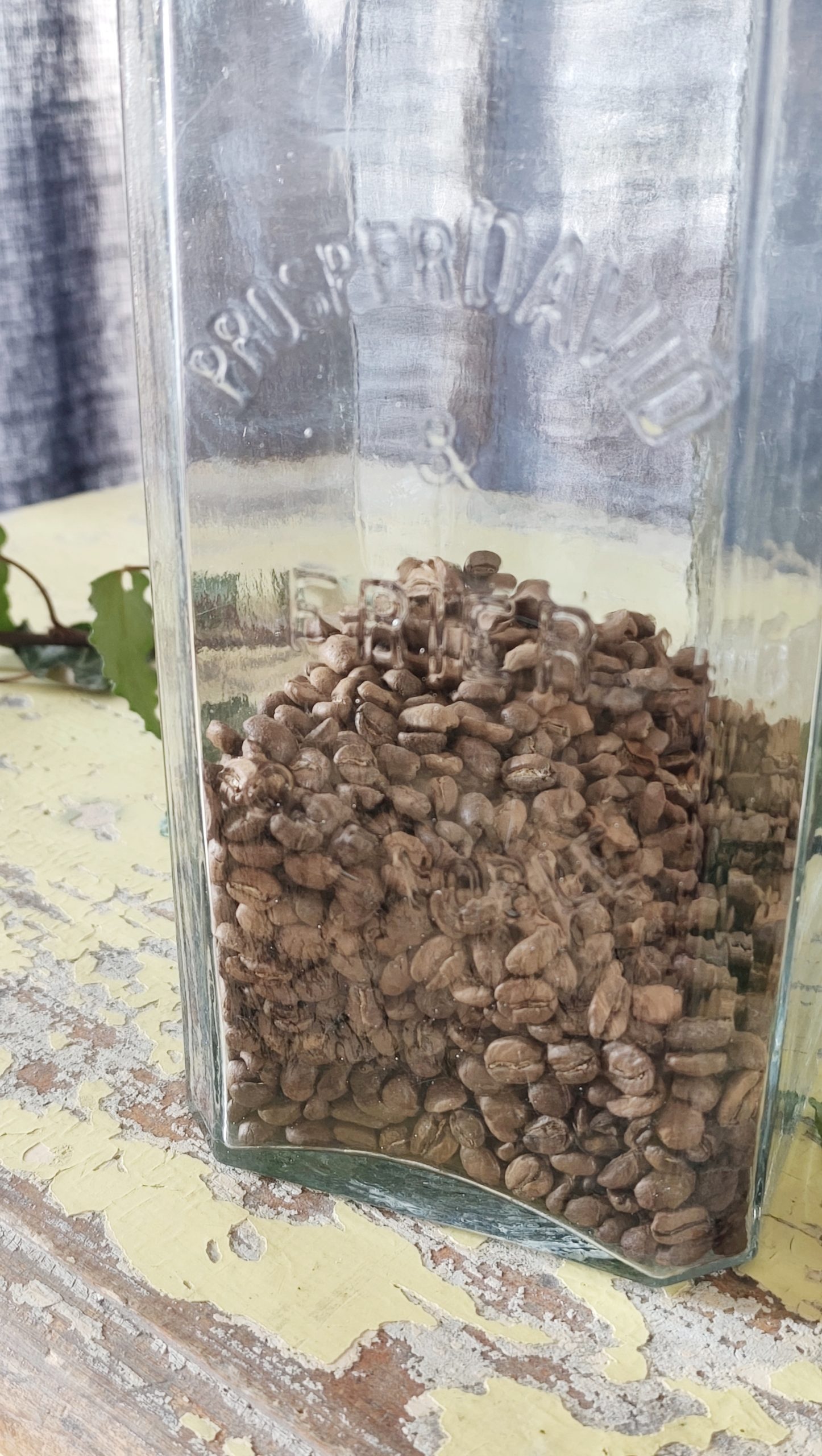 Ancien bocal à confiseries en verre Prosper et David – Image 7