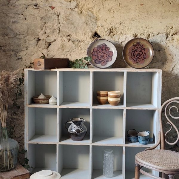 Meuble de métier à casiers