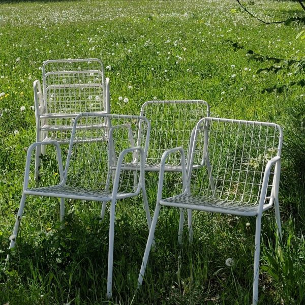 Série de 6 fauteuil Rio Ému