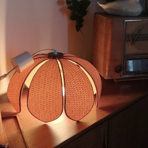 Suspension fleur vintage