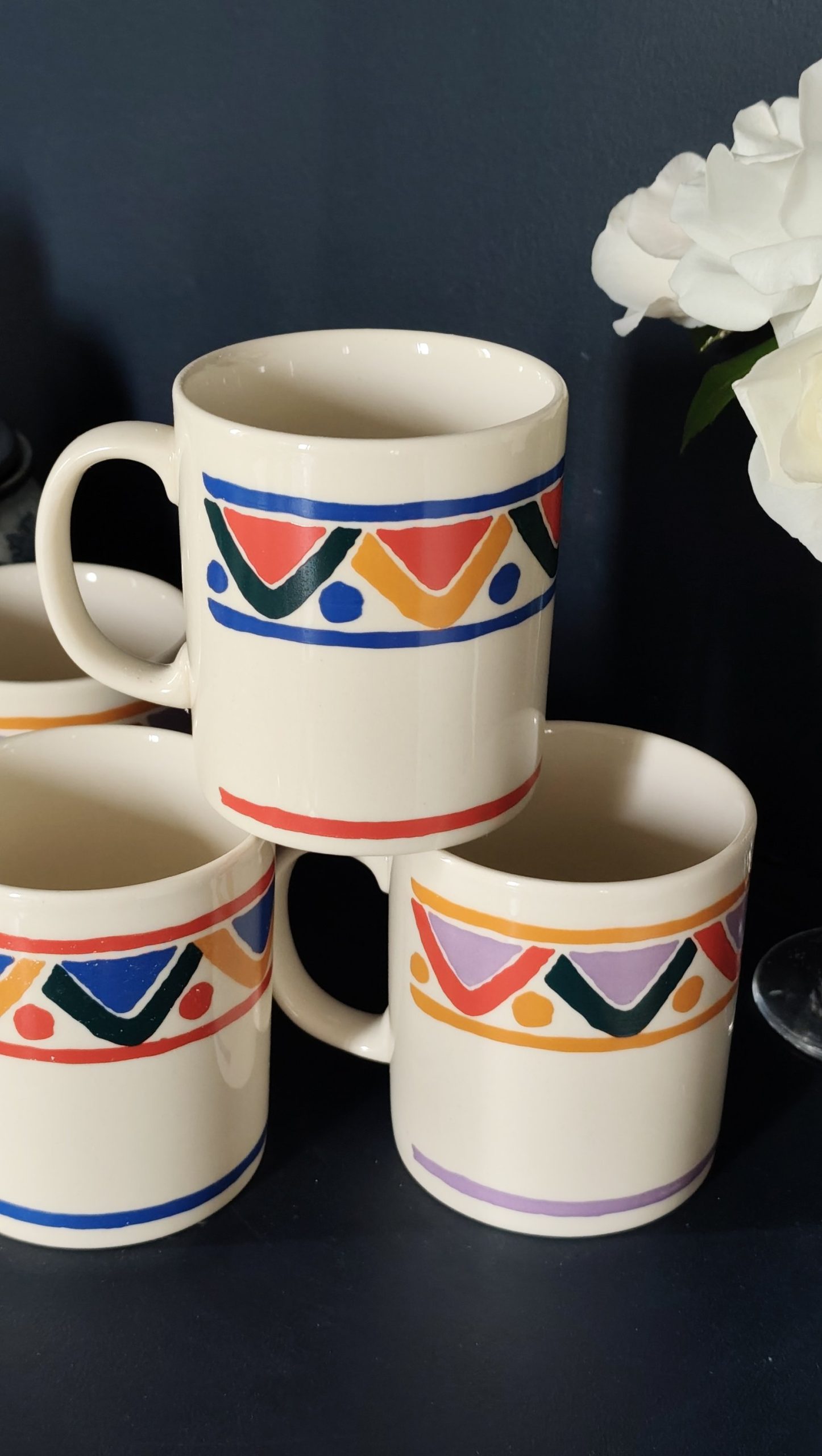 Lot de 5 mugs Mobil – Image 5