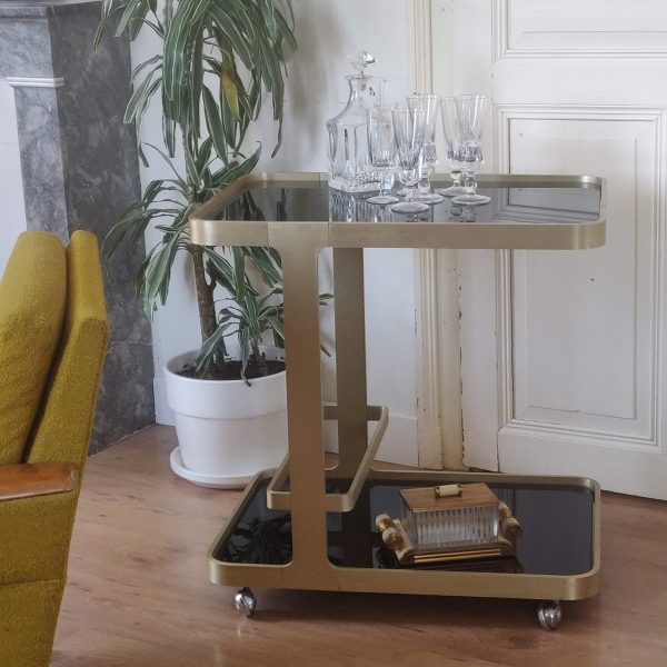 Chariot / Desserte Pierre Vandel pour l'espace Pierre Cardin