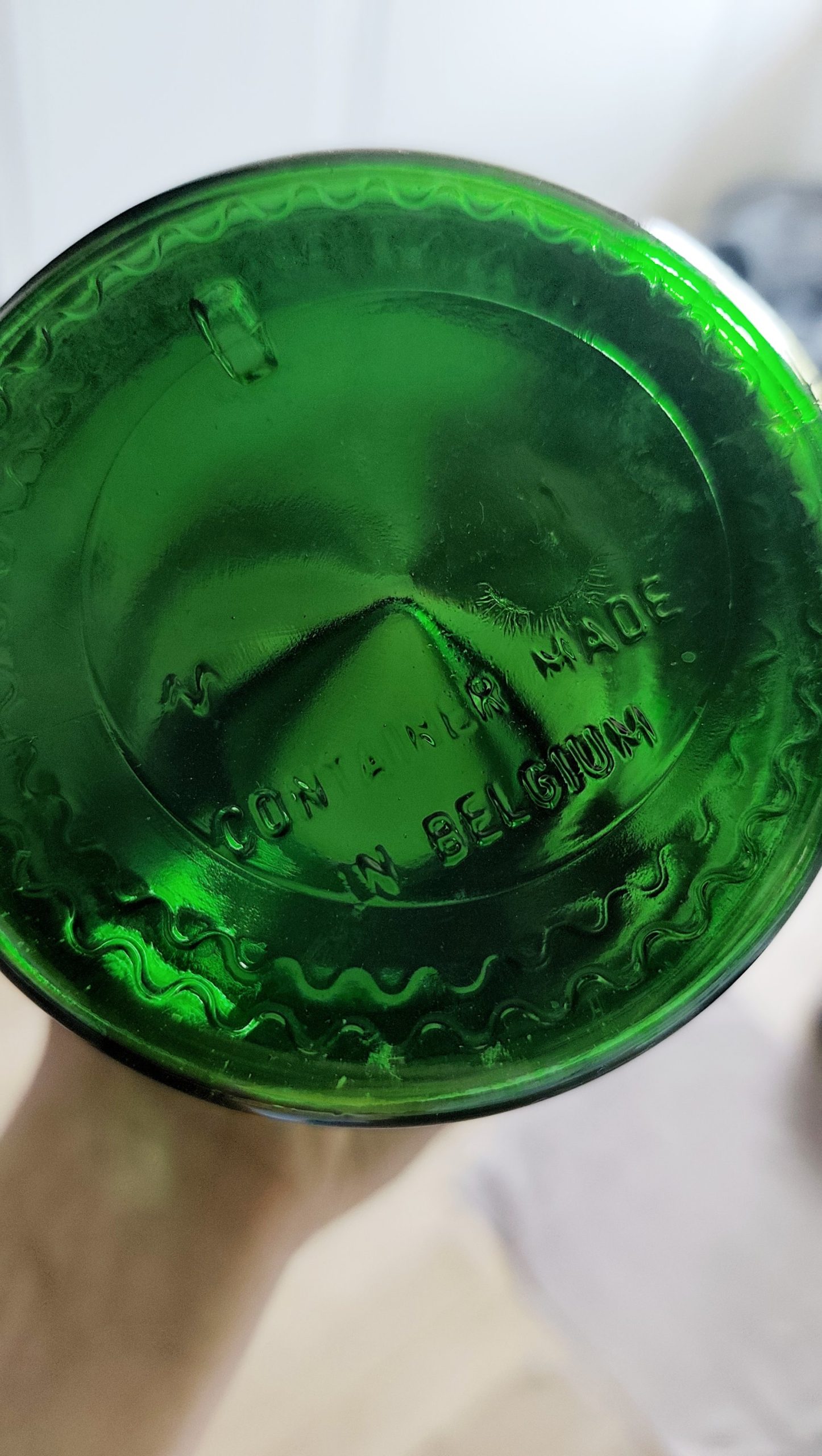 Ancien pot en verre années 70-80 – Image 5
