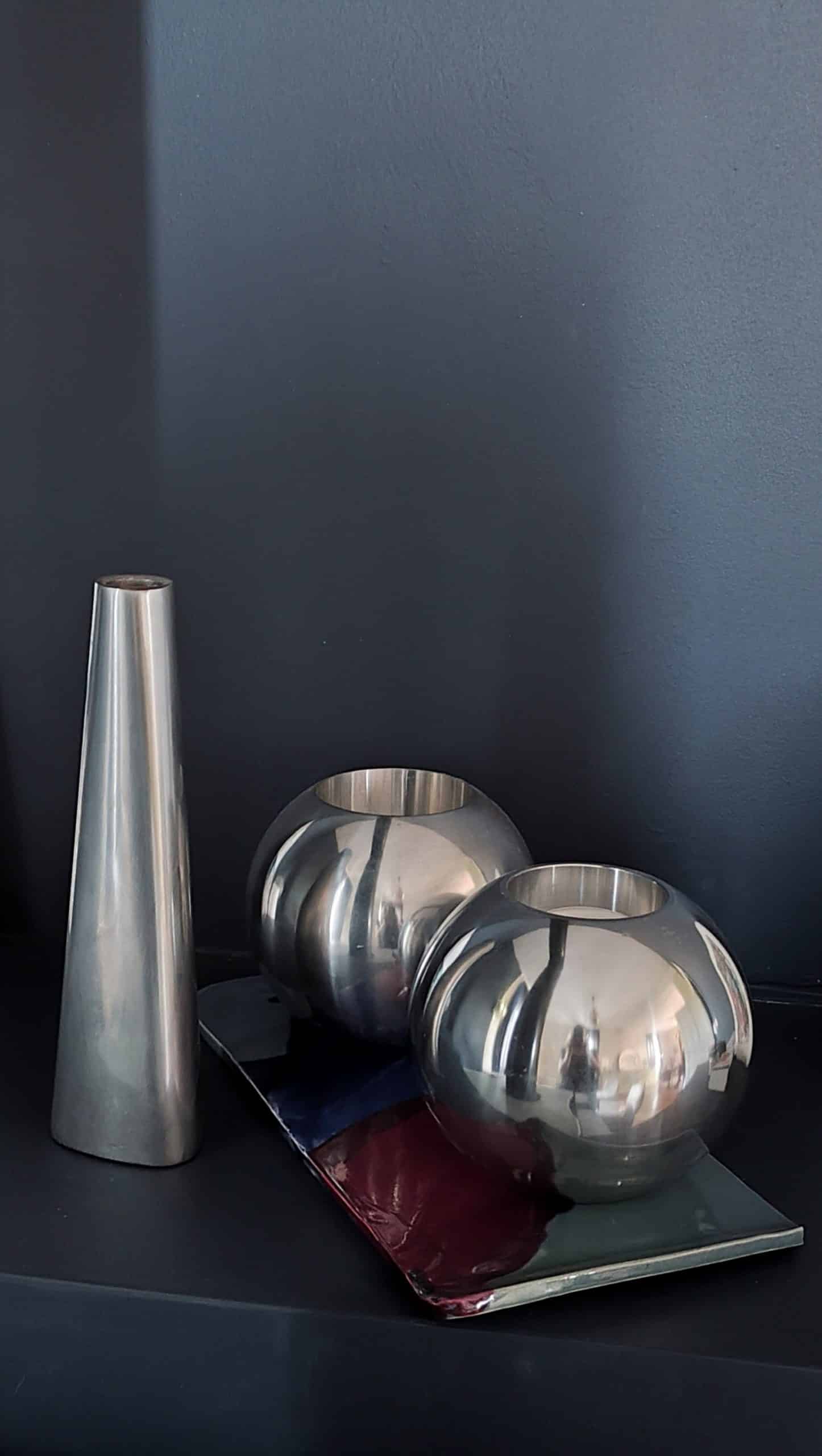 Lot de bougeoirs Ikea vintage – Image 2