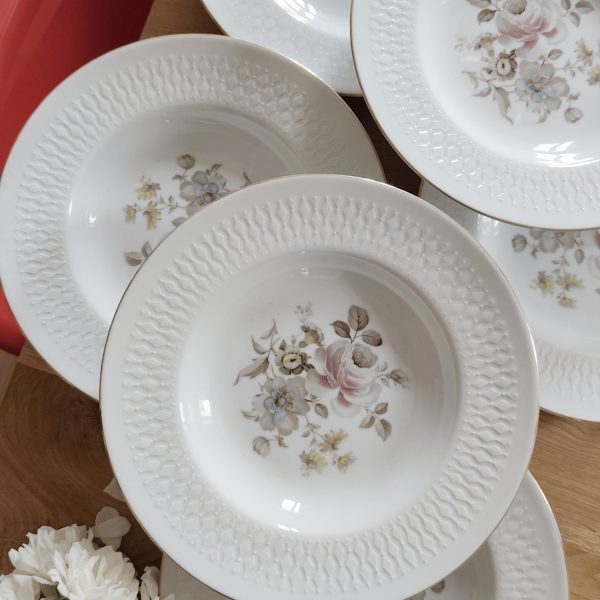 Lot de 10 assiettes creuses bohèmes